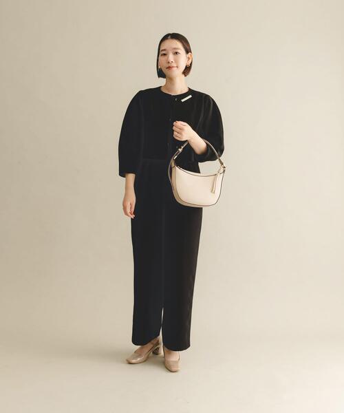 RODE SKO（ロデスコ）の「ワンハンドルムーンバッグ（ハンドバッグ・レディース・キャメル/ライトベージュ・ONE）」の22枚目の写真