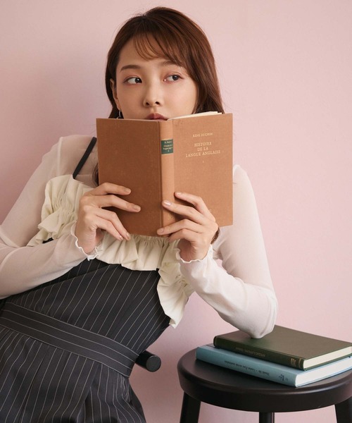 新品タグ付き♡PLUS OTO.HA フリルキャミ　サロペット　オールインワン 新品タグ付き♡PLUS OTO.HA フリルキャミ サロペット