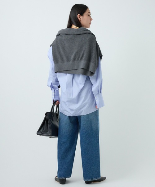 Chaos(カオス)の「Chaos(カオス)/◆坪田あさみさんInstaLIVE紹介◆ ガールフレンドシャツ(シャツ/ブラウス・レディース・サックスブルー/ストライプ/ホワイト/ブルー/ピンク/ブルー系その他/ネイビー・FREE)」の19枚目の写真