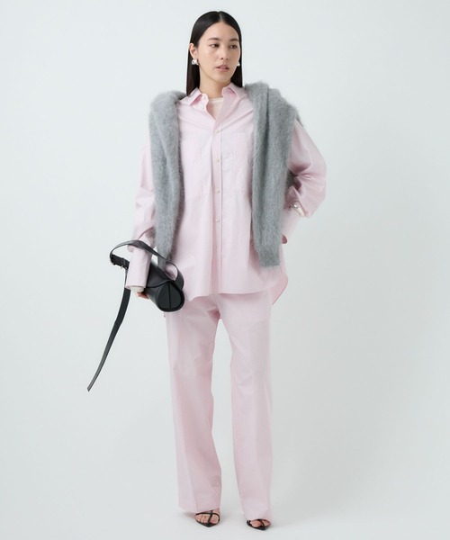 Chaos(カオス)の「Chaos(カオス)/◆坪田あさみさんInstaLIVE紹介◆ ガールフレンドシャツ(シャツ/ブラウス・レディース・サックスブルー/ストライプ/ホワイト/ブルー/ピンク/ブルー系その他/ネイビー・FREE)」の14枚目の写真