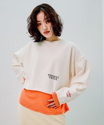 ショートロゴ裏毛プルオーバー　288549