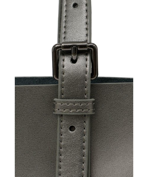 HIGH STREET（ハイストリート）の「HIGH STREET∴スプリットレザートートバッグ（トートバッグ・メンズ・ブラック/グレー系その他2・F）」の16枚目の写真