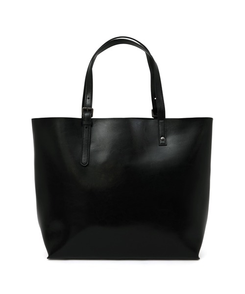 HIGH STREET（ハイストリート）の「HIGH STREET∴スプリットレザートートバッグ（トートバッグ・メンズ・ブラック/グレー系その他2・F）」の5枚目の写真
