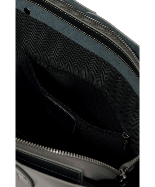 HIGH STREET（ハイストリート）の「HIGH STREET∴スプリットレザートートバッグ（トートバッグ・メンズ・ブラック/グレー系その他2・F）」の13枚目の写真