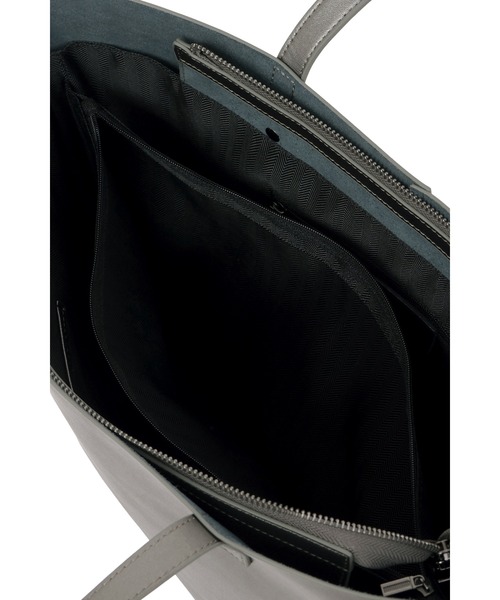 HIGH STREET（ハイストリート）の「HIGH STREET∴スプリットレザートートバッグ（トートバッグ・メンズ・ブラック/グレー系その他2・F）」の12枚目の写真