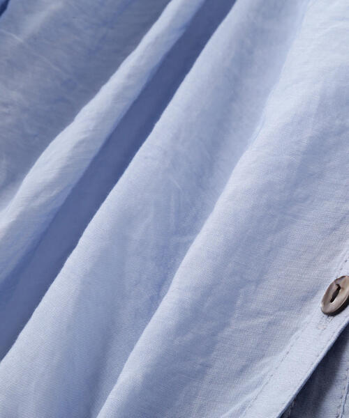 FREE'S MART(フリーズマート)の「◇Vネックシャーリングブラウス(シャツ/ブラウス・レディース・ホワイト/ネイビー/ピンク/ブルー・FREE)」の17枚目の写真