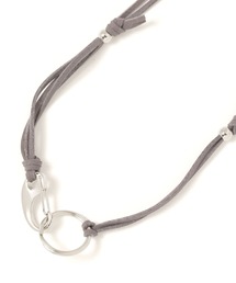 GLOBAL WORK（グローバルワーク）の「UNISEX/ステンレスフェイクスウェードネックレス/289710（ネックレス）」