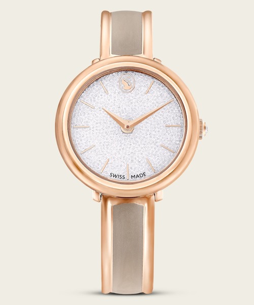 SWAROVSKI ゴールド アナログ腕時計 Swarovski ローズゴールド アナログ腕時計