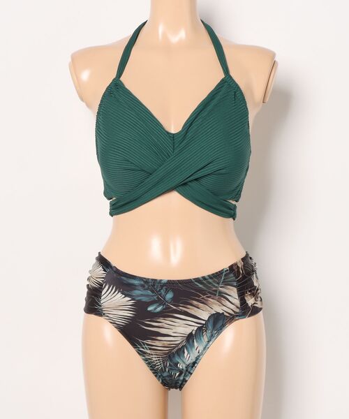 【新品】LAETITIA＊水着 新品】LAETITIA 水着 ムラスポ限定 クロスビキニ ホワイト ショーツ