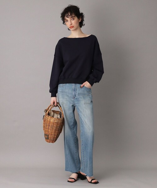 DRESSTERIOR(ドレステリア)の「◆RED CARD TOKYO(レッドカード トーキョー)別注MANOA イージーデニムパンツ(デニムパンツ・レディース・ブルー・01/02/03/04)」の4枚目の写真