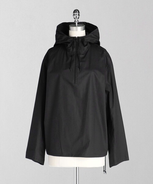 LOEFF＞コットン ブロード フード シャツ UNISEX（シャツ