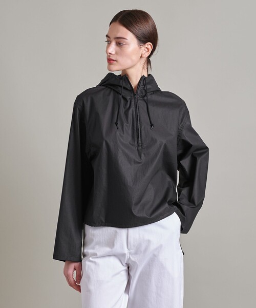 LOEFF＞コットン ブロード フード シャツ UNISEX（シャツ