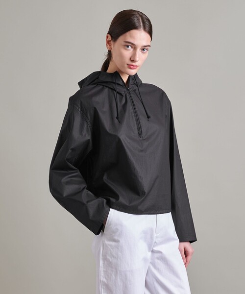 LOEFF（ロエフ）の「＜LOEFF＞コットン ブロード フード シャツ UNISEX