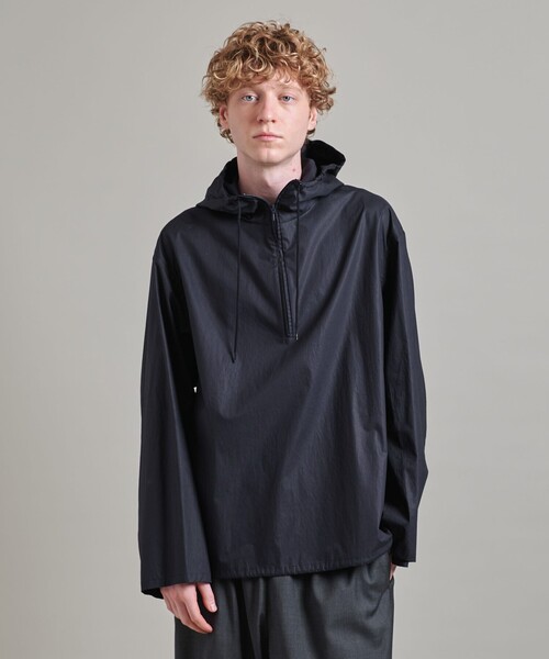 LOEFF（ロエフ）の「＜LOEFF＞コットン ブロード フード シャツ UNISEX