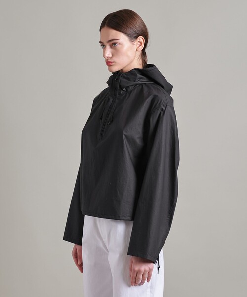LOEFF＞コットン ブロード フード シャツ UNISEX（シャツ
