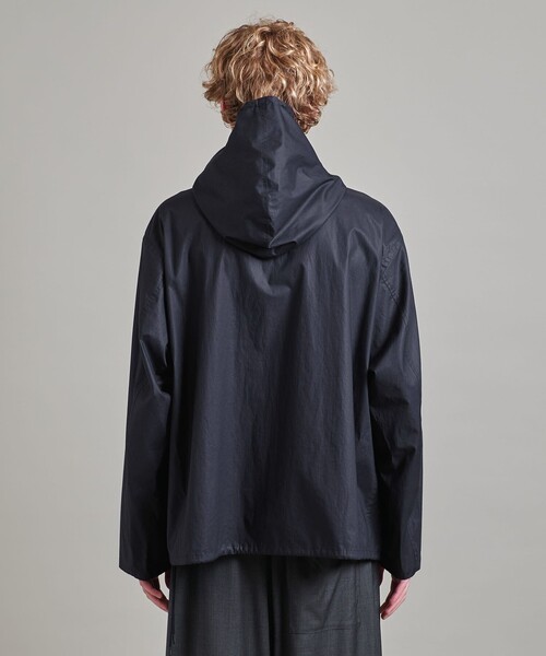 LOEFF＞コットン ブロード フード シャツ UNISEX（シャツ
