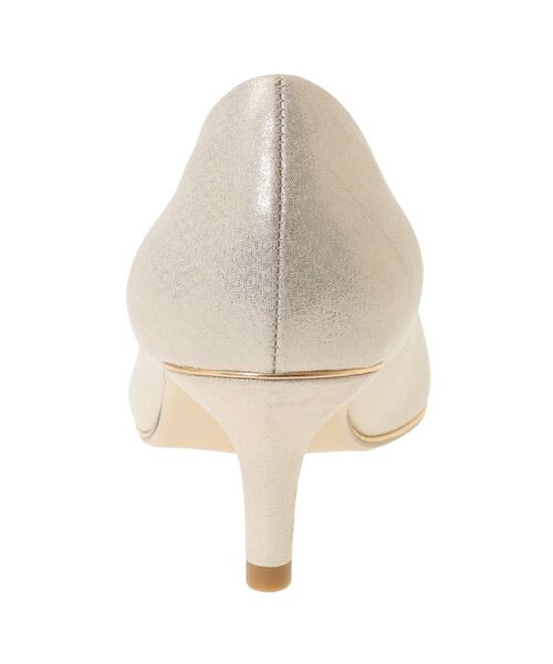 YECCA VECCA（イェッカヴェッカ）の「メタルラインパンプス（パンプス・レディース・ベージュ/ゴールド/アイボリー・22.5cm/23.5cm/24.5cm）」の22枚目の写真