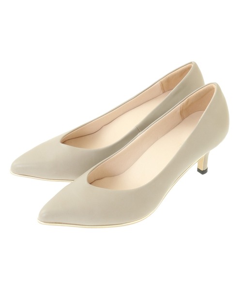 YECCA VECCA（イェッカヴェッカ）の「メタルラインパンプス（パンプス・レディース・ベージュ/ゴールド/アイボリー・22.5cm/23.5cm/24.5cm）」の14枚目の写真