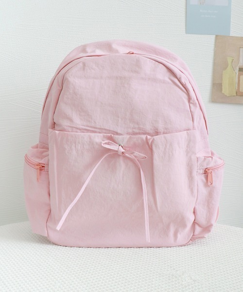 Miniministore(ミニミニストア)の「リュックサック 大容量 バックパック(バックパック/リュック・レディース・ラベンダー/アイボリー/ベージュ/ブラック/ピンク・FREE)」の22枚目の写真