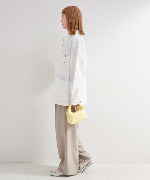 Lee DUNGAREES ロコジャケット カバーオール アイボリー Lee カバーオール LEE/リー 別注 DUNGAREES ロコジャケット