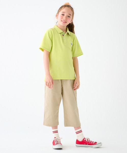 KRIFF MAYER Kid's Collection（クリフメイヤーキッズコレクション）の「涼綿サンシャインクロップド（その他パンツ・キッズ・ブラック/グリーン/ベージュ/ネイビー・120/130/140/150/160/170）」の11枚目の写真