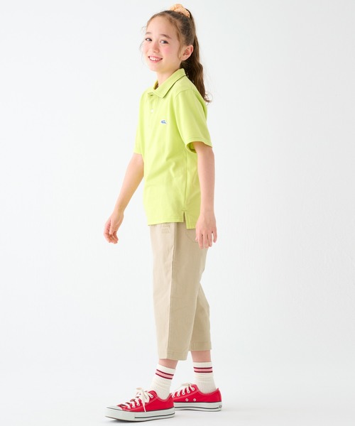 KRIFF MAYER Kid's Collection（クリフメイヤーキッズコレクション）の「涼綿サンシャインクロップド（その他パンツ・キッズ・ブラック/グリーン/ベージュ/ネイビー・120/130/140/150/160/170）」の12枚目の写真