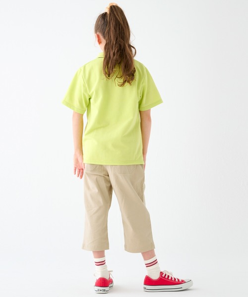 KRIFF MAYER Kid's Collection（クリフメイヤーキッズコレクション）の「涼綿サンシャインクロップド（その他パンツ・キッズ・ブラック/グリーン/ベージュ/ネイビー・120/130/140/150/160/170）」の13枚目の写真
