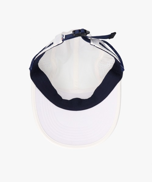 FILA（フィラ）の「FILA  WATER REPELLENT JET CAP / フィラ（キャップ・レディース・ネイビー/ホワイト・57~59cm）」の4枚目の写真