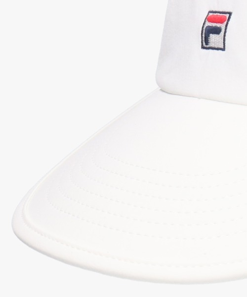FILA（フィラ）の「FILA  WATER REPELLENT JET CAP / フィラ（キャップ・レディース・ネイビー/ホワイト・57~59cm）」の9枚目の写真