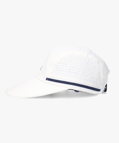 FILA（フィラ）の「FILA  WATER REPELLENT JET CAP / フィラ（キャップ・レディース・ネイビー/ホワイト・57~59cm）」の7枚目の写真