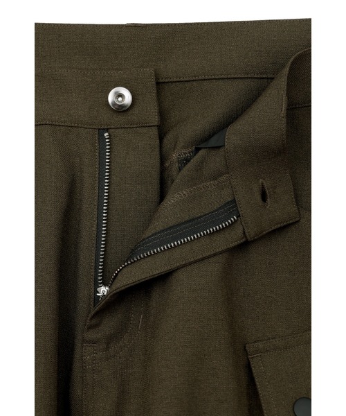 tornado mart カーゴパンツ サスペンダー付き TORNADO MART∴トリコットスェードヘアラインカーゴショーツ