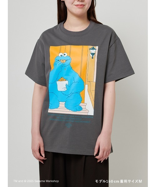 UNISEX】クッキーモンスター アートTシャツ（NOM）（Tシャツ