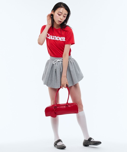 Narcissus（ナルシス）の「【取り外し可能】ハートモチーフ付き　ハンドバッグ　（ハンドバッグ・レディース・レッド/ブラック・FREE）」の3枚目の写真