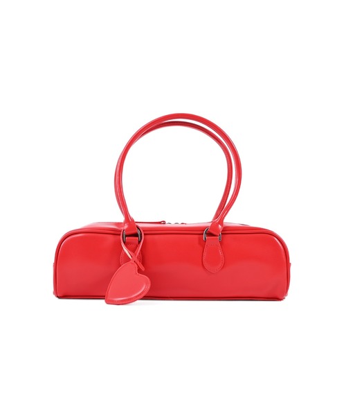 Narcissus（ナルシス）の「【取り外し可能】ハートモチーフ付き　ハンドバッグ　（ハンドバッグ・レディース・レッド/ブラック・FREE）」の5枚目の写真