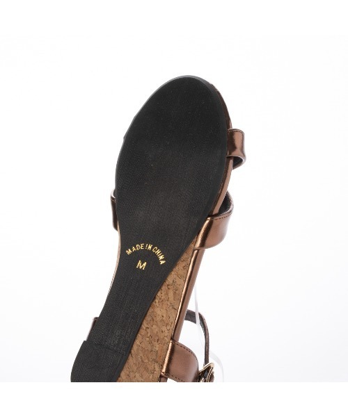 noyau(ノヤウ)の「ヒールクロスベルトサンダル(サンダル・レディース・ブラック/ベージュ/シルバー/キナリ・LL/S/M/L)」の9枚目の写真