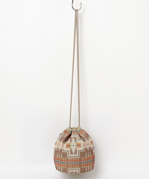 PENDLETON(ペンドルトン)の「【PE】【PENDLETON/ペンドルトン】MESH DRAW POUCH メッシュ ドロー ポーチ(ショルダーバッグ・メンズ・オフホワイト/ベージュ・FREE)」の14枚目の写真