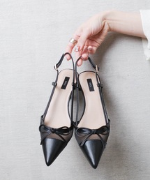 EVOL（イーボル）の「EVOL / リボンチュールバックバンドパンプス / BY23831（パンプス）」