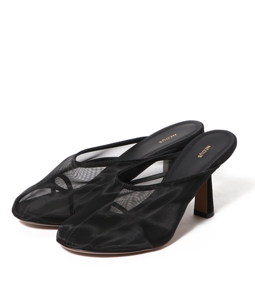 ESTNATION(エストネーション)の「NEOUS / NEOUS サンダル/ミュール(サンダル・レディース・ブラック・36/37)」の5枚目の写真