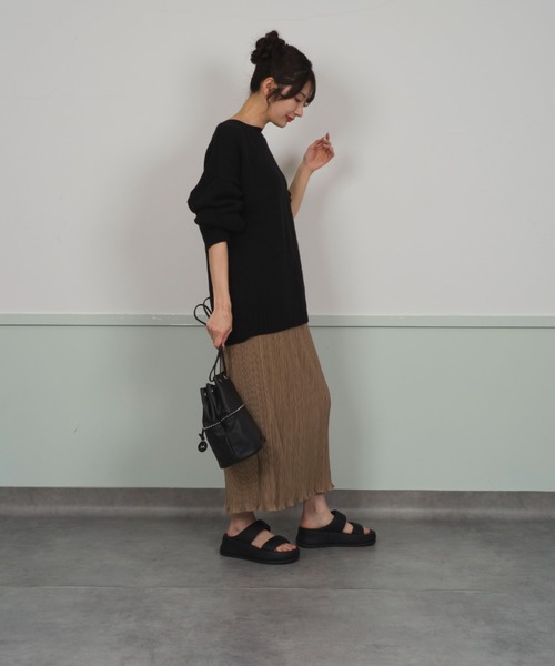 MOHI(モヒ)の「【MOHI / モヒ】PUサンダル(サンダル・レディース・ホワイト×ブラック/ブラック・37/38/36)」の16枚目の写真