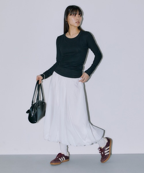 LIENCOEUR(リアンクール)の「タンクレイヤードカットソー(Tシャツ/カットソー・レディース・ブラック/グレー/ホワイト・FREE)」の19枚目の写真