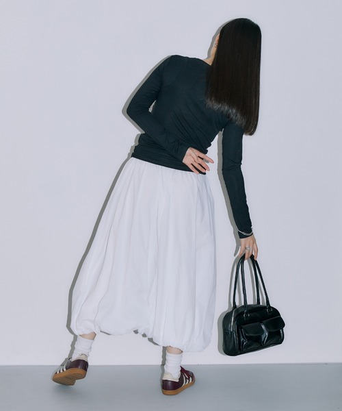 LIENCOEUR(リアンクール)の「タンクレイヤードカットソー(Tシャツ/カットソー・レディース・ブラック/グレー/ホワイト・FREE)」の21枚目の写真