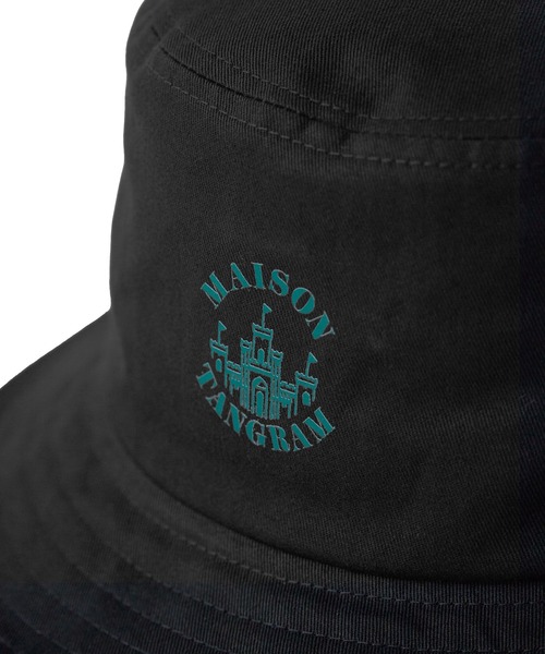 TANGRAM（タングラム）の「ZOZOTOWN 限定 MAISON TANGRAM BUCKET HAT（ハット・メンズ・ベージュ/ブラック・FREE）」の6枚目の写真