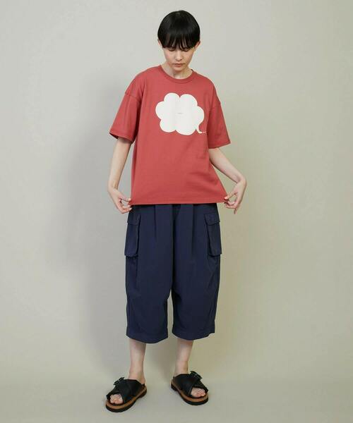 FRAPBOIS（フラボア）の「フキダシT（Tシャツ/カットソー・レディース・ホワイト×ブルー/ブラック×グリーン/レッド系その他・1/2）」の15枚目の写真