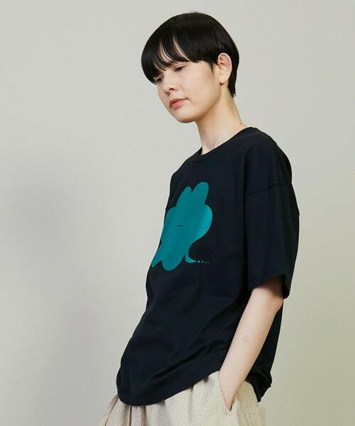 FRAPBOIS（フラボア）の「フキダシT（Tシャツ/カットソー・レディース・ホワイト×ブルー/ブラック×グリーン/レッド系その他・1/2）」の17枚目の写真