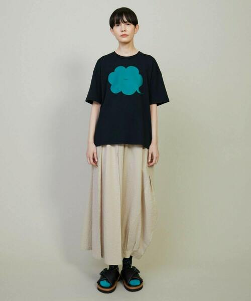 FRAPBOIS（フラボア）の「フキダシT（Tシャツ/カットソー・レディース・ホワイト×ブルー/ブラック×グリーン/レッド系その他・1/2）」の19枚目の写真