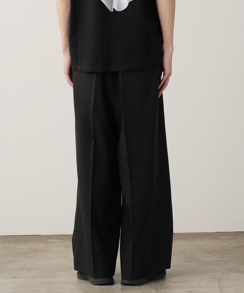 セール】2タックスーパーワイドスラックス（スラックス