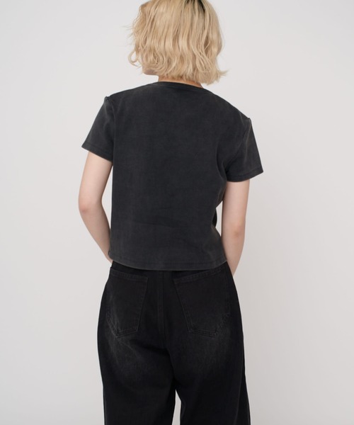 Lui's（ルイス）の「【mi-企画】ロゴプリントＴシャツ（Tシャツ/カットソー・レディース・ブラック/グレー・S/M）」の17枚目の写真