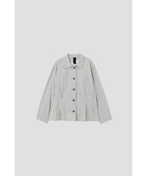 【MHL】OVERDYE MELANGE COTTON LINEN MHL.（エムエイチエル）の「OVERDYE MELANGE COTTON LINEN（ブルゾン