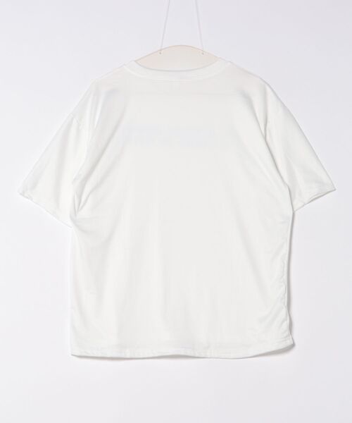 Lace Ladies(レースレディース)の「配色 ロゴプリント クルーネック 半袖 Tシャツ(Tシャツ/カットソー・レディース・イエロー/ホワイト/ピンク/ブルー/アイボリー・M/XL)」の12枚目の写真