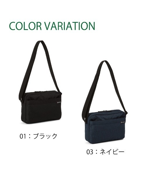 Champion（チャンピオン）の「ショルダーバッグ メンズ レディース チャンピオン champion デモイン No.68602（ショルダーバッグ・メンズ・ブラック/ネイビー・FREE）」の14枚目の写真